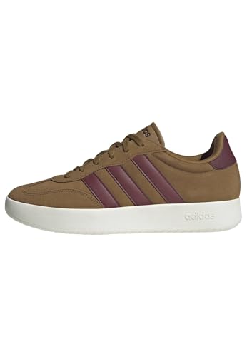 adidas Homme BARREDA Shoes, Bronze strata/Shadow Red/Off White, 43 1/3 EU