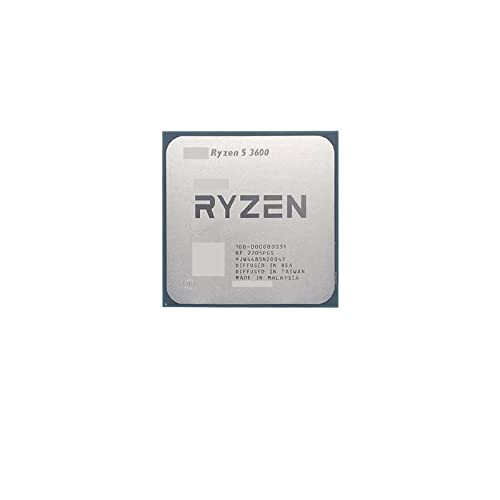 R 5 3600 R5 3600 3.6 GHz プロセッサー CPU Enam Inti Dua Belas Benang 7NM 65W L3 = 32M 100-000000031 Soket AM4 Tanpa Kipas