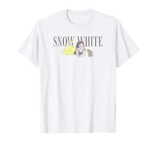 T-shirt Blanche-Neige Disney cadeau d'anniversaire nostalgique femme