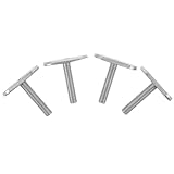 BUGUUYO 4 Piezas Kit de Tornillos de Acero Inoxidable para Riel de Kayak Accesorios Resistentes la Intemperie para Montaje y Reemplazo de Hardware Canoas y Barcos Fácil Instalación y