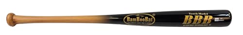 BamBooBat Youth Bamboo Baseball Bat 29" Brown/Black Handle