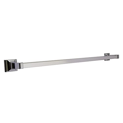 Image of Design House 533018 Accessories Bathroom Hardware, 18-inch Towel Bar, Polished Chrome (Pack of 4)