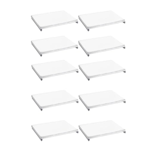Wesafrae 10 Almohadillas Repuesto para Bordeadoras de Pintura, Repuestos de Almohadillas para Bordes Pintura, Almohadillas Pintura para Pintar y Techos, Esquinas, Molduras de Pintor