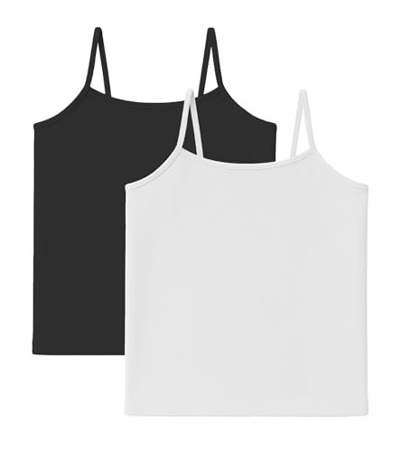 Image of Kurve Girl's Sleeveless Tank Top - Stretch Undershirts Cami Camisole, UV Protective Fabric, Rated UPF 50+ (Made in USA)