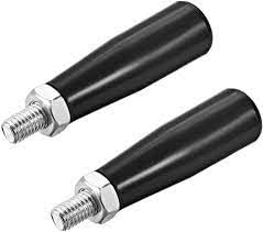 10mm Thread Size x 95 mm (9.5 cm) Length bakelite Rotating Wheel Handle knobs - 2 Nos-image-47