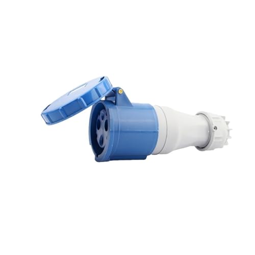 IP67�h���n�C�p���[�H�Ɨp�v���O63A/125A�q��\�P�b�g��h���R�l�N�^3�c4��5�c(Three core 63A connector)