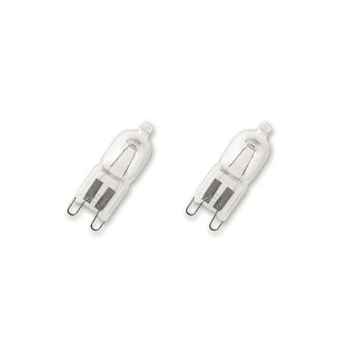 Osram 2er Pack Halopin 66748 48 Watt G9 Halogenstift dimmbar 230V warmweiß 740 Lumen | Halogenlampen | Stiftsockellampe – Ansicht 1