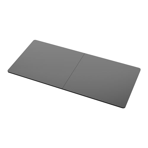 pro.tec Tablero Escritorio Rectangular Tablero de Mesa para Oficina Comedor 12 kg Bricolaje DIY CREA Tu Propio Escritorio Amplio Espacio 160 x 75cm - Negro