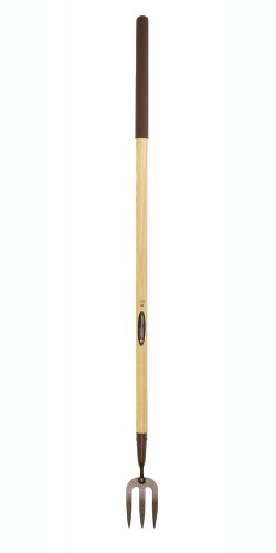 Spear & Jackson 4060Nb/09 Elements Long Handled Weed Fork, Brown Wooden Handle With Bronze Head, 124 X 8 X 4.5 Cm #TOP17