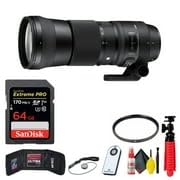SIGMA 150-600mm CONTEMPORARY キヤノンEF ＋ドック Sigma 150-600mm f/5-6.3 DG OS HSM Contemporary Lens for Canon EF +