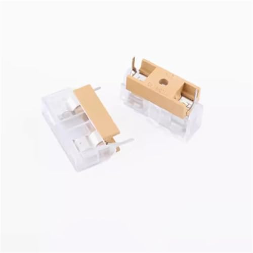 Porte-fusible 5x20mm protecteur à capot transparent contre les surcharges