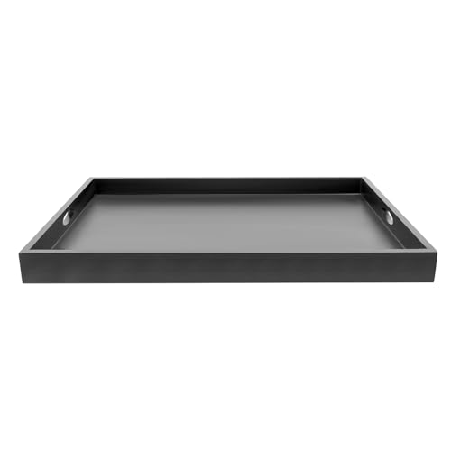 Cubierta para estufa de madera rectangular 74.68x55.88 cm negro miniatura 4