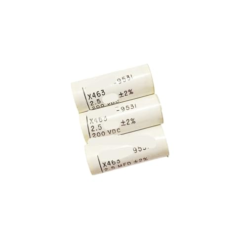 Condensateurs X463 2.5 uF 200V de qualité supérieure pour la restauration d'amplificateurs