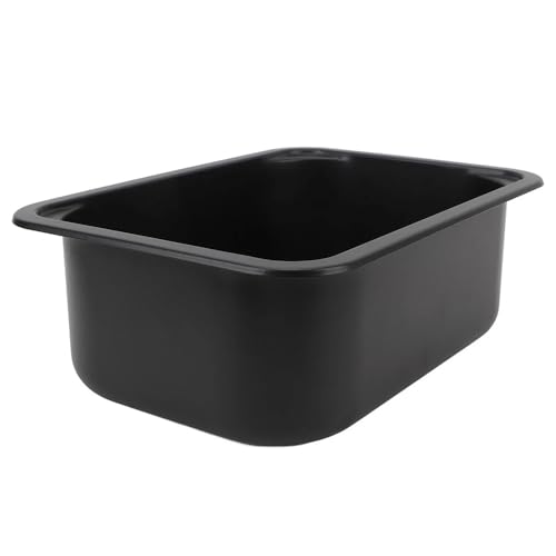 KHBBDV Fregadero for Autocaravana de Acero Inoxidable de un Solo Recipiente, Capacidad de 12 L, 38 x 28 x 14 cm, con Orificio de Drenaje de 40 mm, for Barco, Caravana, Autocaravana o Caravana.