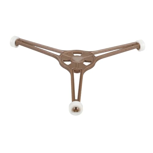 GRIRIW Triple Arm Microwave Turntable Ring Support for Microwave Oven Roller Plate Holder for Even Heating and Stability Compact Design for Efficient Cooking