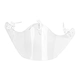 Perfeclan Eishockeyhelm Goalie Strapazierfähiger transparenter Nackenschutz für Jugendliche