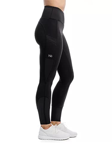Horseware Womens Silicone Riding Tights Black 2XL