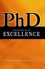 Paperback PhD : The Pursuit of Excellence Book