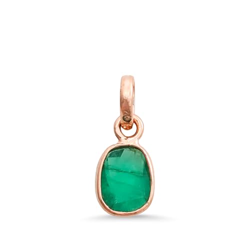 Charm émeraude en argent - Le bijou minimaliste idéal pour sublimer votre quotidien