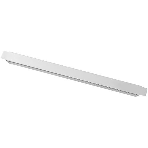 12\" Stainless Steel Steam Table Adapter Bars – Hotel Pan Divider for Full & Fractional Size Pans, Commercial Food Service Use (8, 12-inch Long)