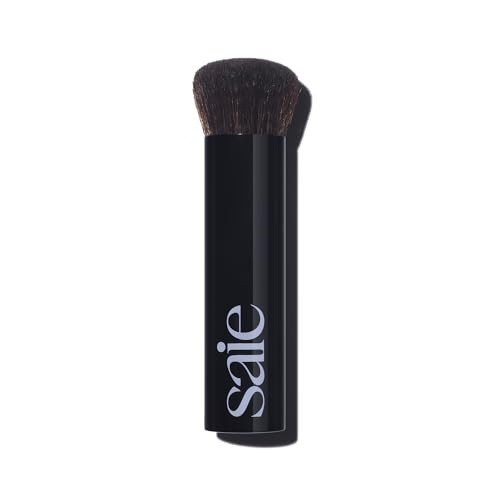 Saie The Base Foundation Brush for Liquid Makeup - Ultra-Soft Makeup Brush with Cruelty-Free, Synthetic Bristles - Designed for Foundation, Skin Tints & Cream Bronzers (1 Count)
