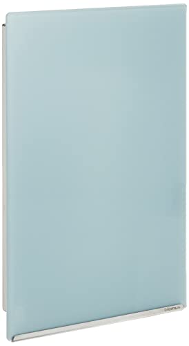 Blomus Velio Glass Magnet Board with Key Holder, Gray