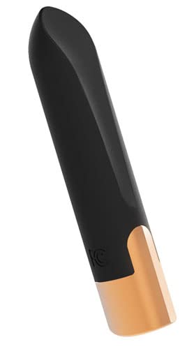 10 Modes Quiet Powerful Handheld Electric Bullet Massage Tool for Woman Sports Recovery Muscle Aches Pain Foot Massage Relax,Pocket Travel Personal Bullet Rod Portable Massage Ball B8OL (Black)