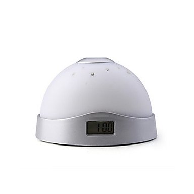 ZCLColor Changing Star Projector LED Light Alarm Clock (3xAAA)