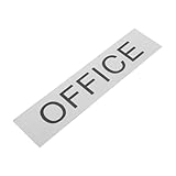 jojofuny Bürotürschilder Aus Acryl Schnelle Installation Langlebige Materialien Zeitgemäßes Design Klare Bürostandort-identifizierung Multifunktionale Verwendung in Verschiedenen
