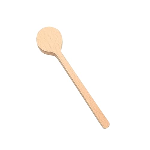 Angoily Beech Spoon Blank Long Spoon for Beginners Maple Wood Carving Tool for Ramen Pot