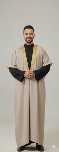 East West Souk Men's Abaya (Bisht) - Cloak Arab Dress