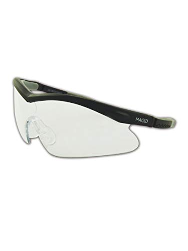 Magid Glove & Safety Y75BKC-AMZN Gemstone Zircon Plus Y75 Protective Eyewear, Polycarbonate , Standard