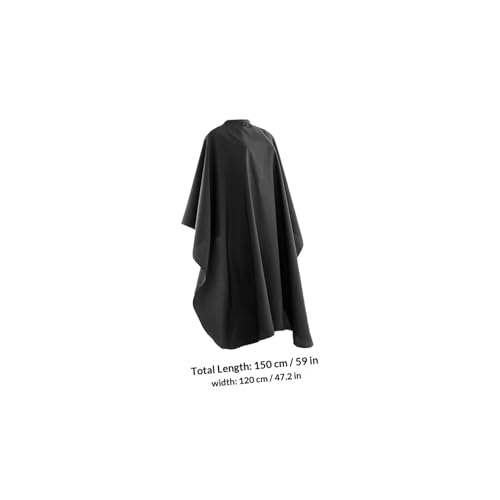 Capa para corte de cabello VILLCASE 120x150cm negra miniatura 2