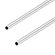 LAVMHAB 6063 Aluminium Rundrohr 13mm x 11mm 1.0mm Wandstärke 300mm Länge, Runde Aluminium rohre Aluminium-Schläuche Gerade Rohre (2 Stück)