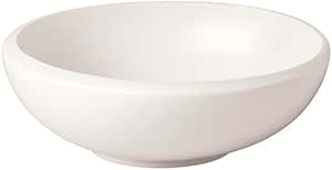 Villeroy & Boch – NewMoon Dessertschale 13 cm Weiß, Spülmaschinenfest, Mikrowellensicher, Kleine Schüssel, Schälchen, Schüssel für Müsli, Snacks oder Dips, Schale, Bol, Geschirr, Premium Porzellan