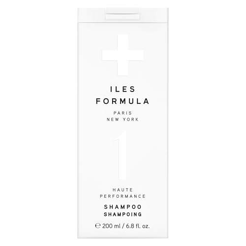 ILES FORMULA Shampoo for Dry, Damaged, Frizzy or Color Treated Hair - Hydrating, Sulfate Free Shampoo – Salon Grade, Color Safe, Moisturizing Formula that Controls Humidity & Boosts Shine