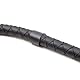 85cm Leder Sex Peitschen Flogger, Leder Sexspielzeug SM Peitschen für Bondage Fesseln, Leather Sex Whips for SM Games (Schwarz-1)