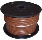 14 AWG Tinned Marine Primary Wire, Brown, 250 Feet