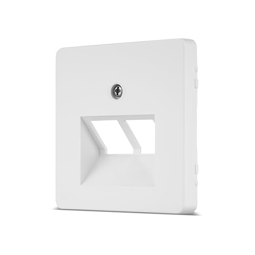 Preisvergleich Produktbild REV Schalterserie NOVA - Abdeckung Netzwerkdose CAT6A, weiß