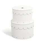 BIGSO WILMA 2er-Set runde Aufbewahrungsbox mit Deckel...