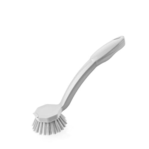 Cosecha Privada Cepillo de Limpieza para Ventiladores y Rejillas con Mango Curvo – Cepillo Multiusos para Ranuras metálicas, Filtros, Esquinas, Cocina y Baño (Limpiaventilador)