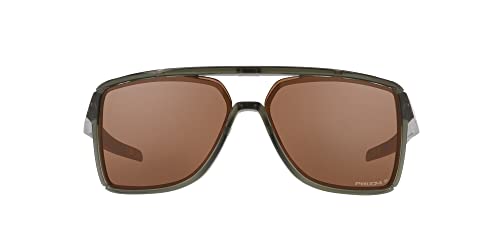 Oakley Men's Oo9147 Castel Rectangular Sunglasses