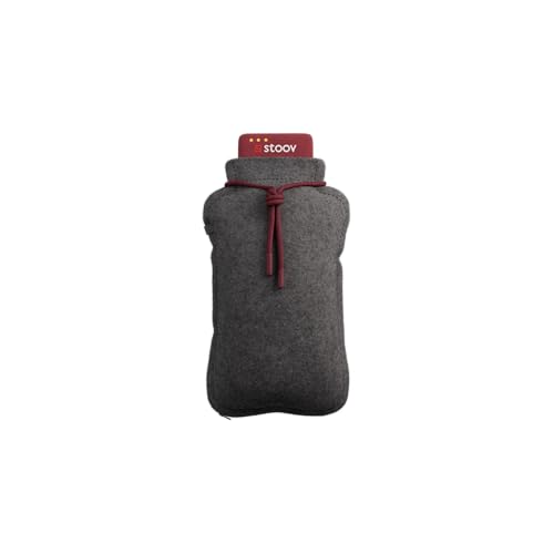 STOOV Homey - Krug - Drahtlos - Infrarot-Wärmetechnik - Plus Batterie mit bis zu 4 Stunden drahtlose Wärme - 25x35 cm - Original Grey