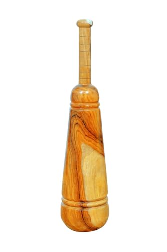 Superkind 3kg Wooden Varnish Indian Mugdar, Clubs, Meel, Clubbell...