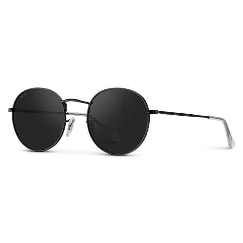 Image of WearMe Pro - Reflective Lens Round Trendy Sunglasses