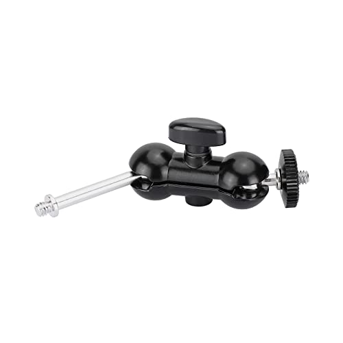 Soporte de cabeza esférica mini para grabar vlogs con monitor de cámara 3086