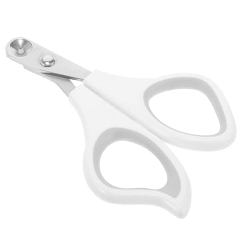 Levemolo 猫用ペット爪切り ステンレス製 滑り止めハンドル 子猫用トリミングツール 家庭用 便利なペットグルーミング