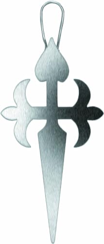 Ibili 781200 - Set 2 Decoradores De Tarta Cruz Santiago