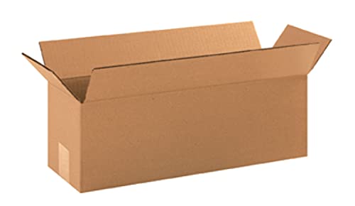 Secure Seal - 18x6x6 Pack of 50 Corrugated Cardboard Packing Shipping Mailing Moving Carton Boxes