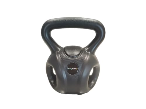 15LB Kettlebell with 3 Handles | Multigrip for Strength Training, Home Gym, Core Workouts, Full-Body Fitness, Cardio, Weightlifting, and Functional Training - Versatile and Durable Design.
